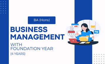 BA (Hons) in Business Management with Foundation Year